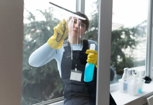 Nettoyage de vitres intérieures et extérieures à Fougerolles-Saint-Valbert